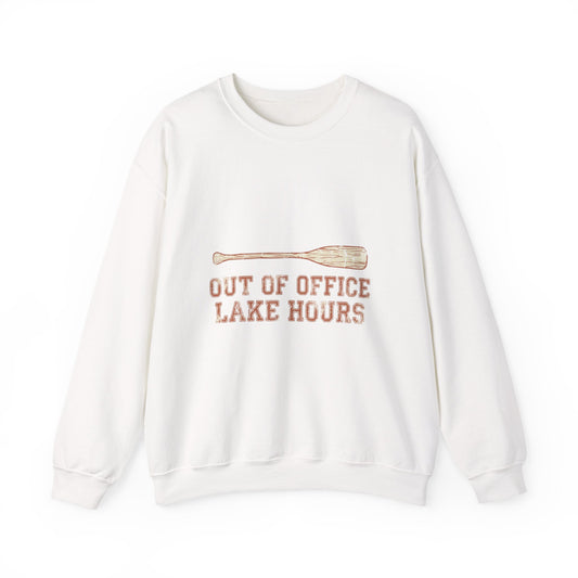 Emotional Support Lake - Lake Hours Crewneck
