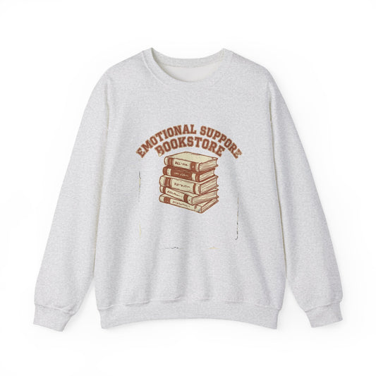 Emotional Support Bookstore - Emotional Support Bookstore Crewneck